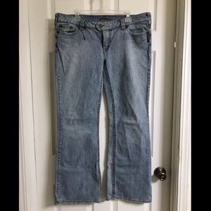 **SOLD** Silver Tuesday Jeans